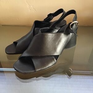 Via Spiga heeled leather sandals